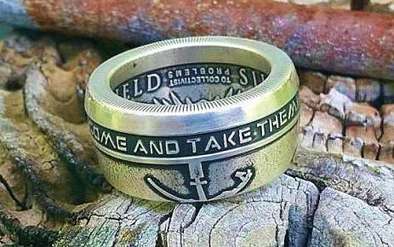 .999 Silver Coin Rings