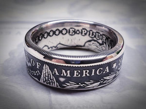Morgan Silver Dollar Coin Ring | Made from 999 Fine Silver image 4